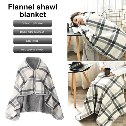 Wearable Blanket Poncho